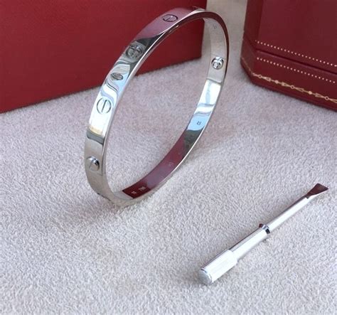 bracelet cartier mens|cartier men's bracelet white gold.